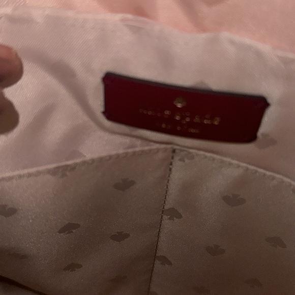 SOLD- Kate Spade Chelsea Medium Backpack Bag Nylon Deep Dahlia Pink EUC - Picture 8 of 13